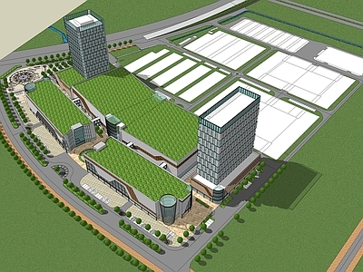 现代主义商场建筑 商业综合体 城市酒店 度假酒店 办公建筑 商场建筑