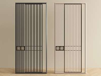 新中式隔断 屏风隔断 花格屏风隔断