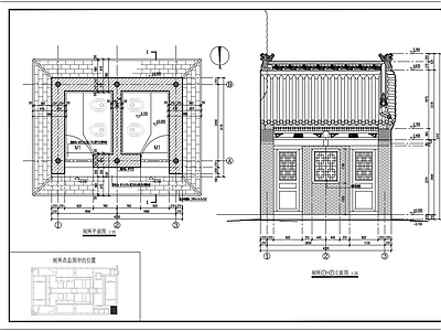 其他古建筑 古建筑厕所 古建公厕