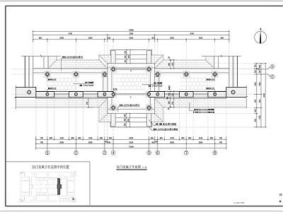 其他古建筑 古民居大门 北方大门 古建院门