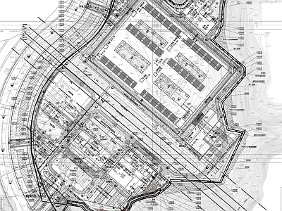 其他公共建筑 看守所总图 监狱总图