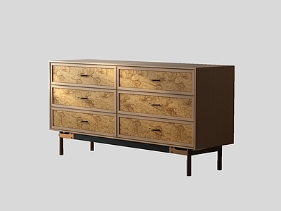 中古风斗柜