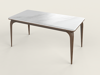 意式极简餐桌