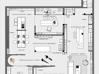 家具展厅 木门定制展厅 全屋定制木门展厅 全屋定制展厅 展厅商场店 木门商场店