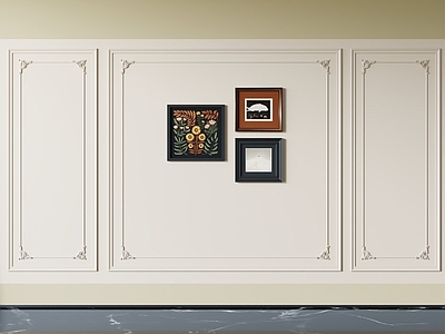 法式背景墙