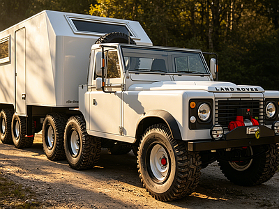 房车 6×6越野房车 重载越野房车 6轮6驱越野房车 全地形越野房车