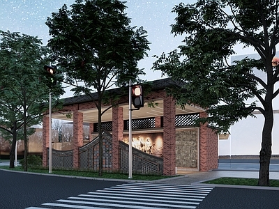 新中式其他景观小建筑