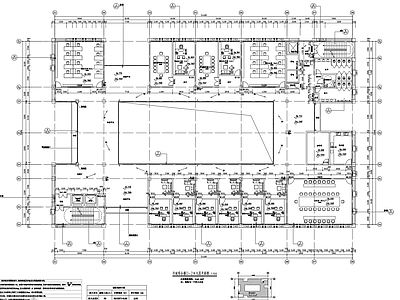学校建筑 高级技工学校 行政综合楼