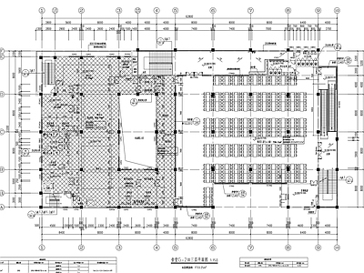 学校建筑 高级技工学校 食堂