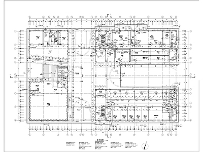 办公楼建筑 加工研发配送 建筑 装修 景观 施工图