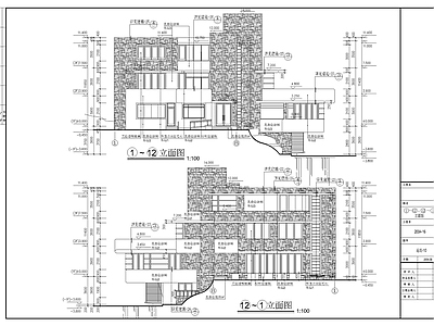 别墅建筑 三层别墅套图