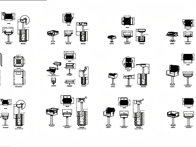 家具图库 烧烤工具大全