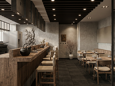 侘寂中餐厅 侘寂风中餐厅