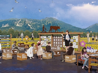 原木风观景平台