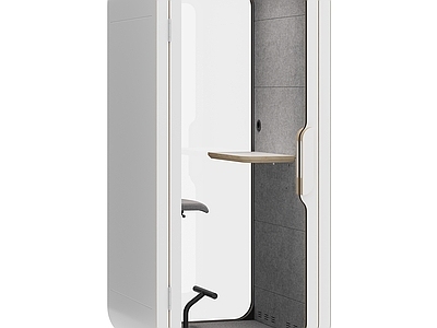极简办公桌椅