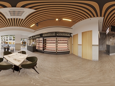现代简约烤肉店