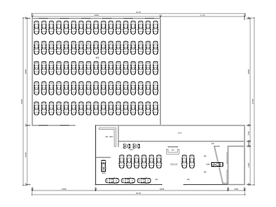4s店 汽车展厅 汽车店 4S店布置图