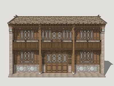 中式古建古建筑 传统民居建筑 乡村古民居 北方民居建筑