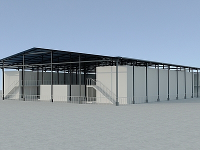 极简厂房 现代阳光大棚