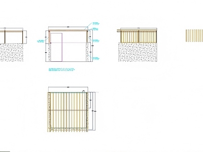其他公共建筑 标准露台连廊