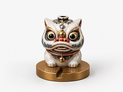 中式雕塑摆件 茶宠摆件 新中式 茶室软装