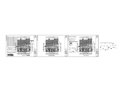 工装空间 某部饭堂 军事饭堂 施工图 平面布置图