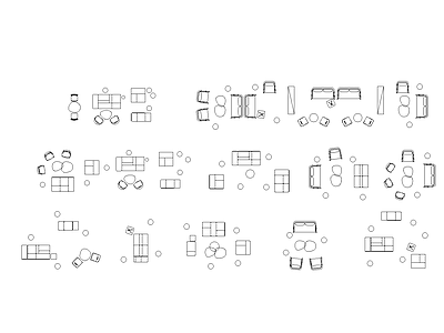 办公家具图库