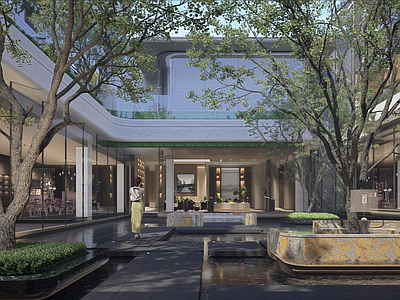 示范区景观 郑州招商嵩云序 示范区景观植物 布置及做法 base