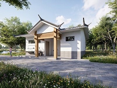 新中式小公建 公厕 共建