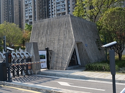 门卫室建筑 保安亭门卫室建筑 保安亭含电气结构 门卫室全套图