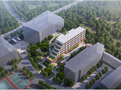学校建筑 宿舍楼全套图纸 宿舍楼 宿舍楼效果图 宿舍楼施工图 公寓