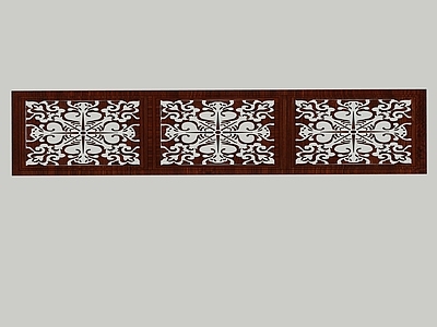 中式雕花 中式雕花构建隔断