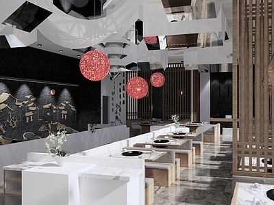 新中式火锅店
