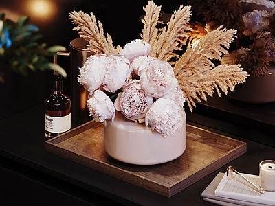 轻奢花艺 现代花瓶花艺