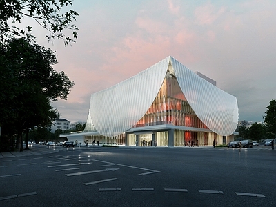 解构主义剧院 一级大剧院 艺术展览中心 会展中心 国家级影院