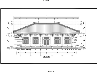 商业综合体 古建接待中心