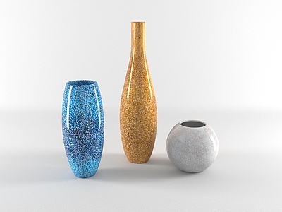 现代花瓶 装饰品 摆件 陶瓷器皿
