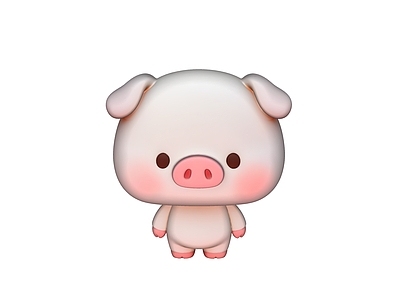 奶油风雕塑摆件