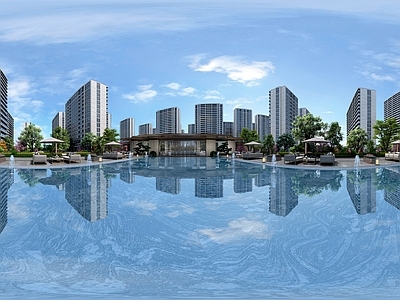 现代户外HDR