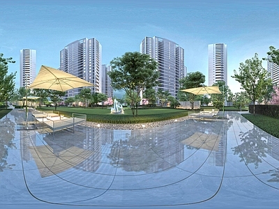 现代户外HDR