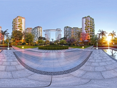 现代户外HDR