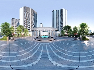 现代户外HDR