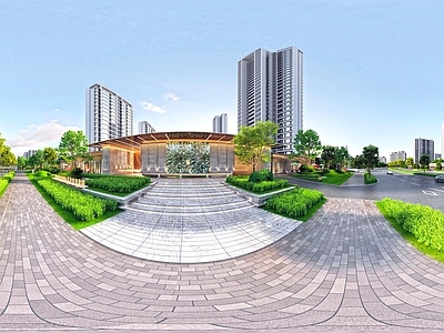 现代户外HDR