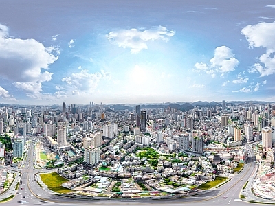 现代城市HDR