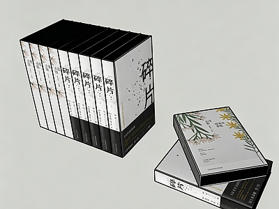 极简书籍 摆件 书籍