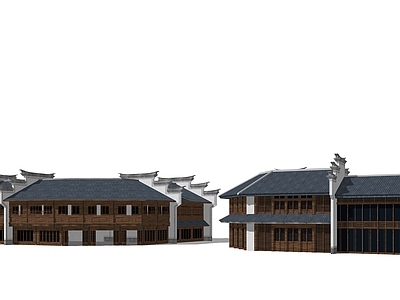中式古建古建筑 中式古建筑 中式商业建筑