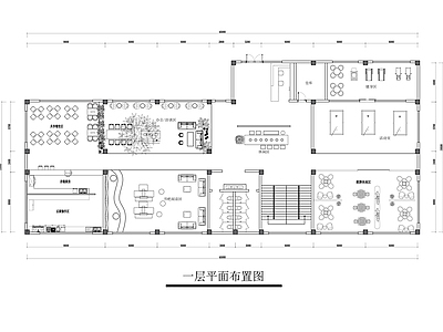服务中心 社区共享空间平面 社区服务中心平面 服务中心平面图