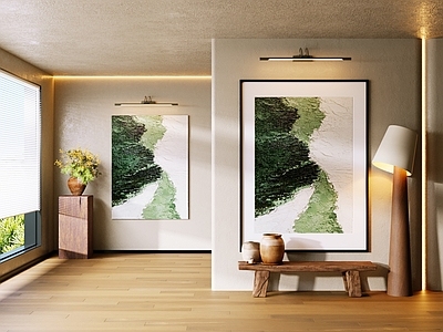 侘寂挂画 装饰品 自然风挂画