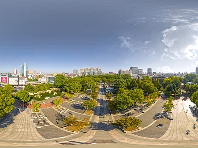 现代城市HDR