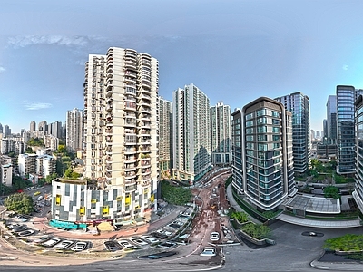 现代城市HDR